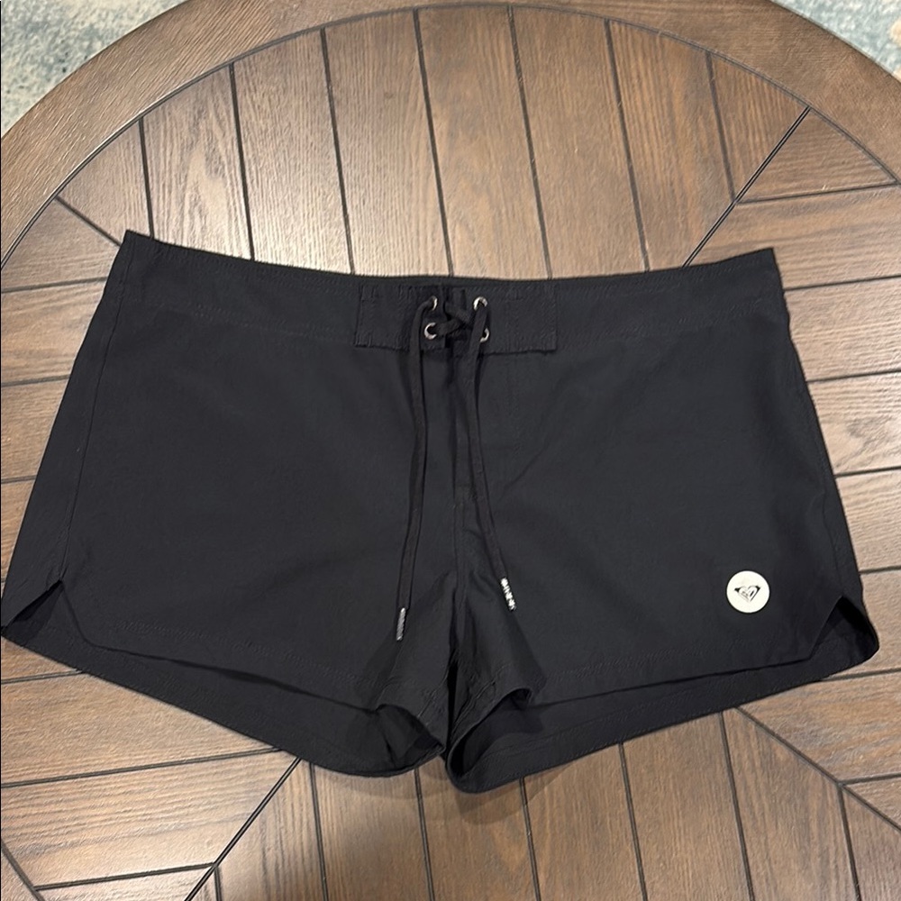 Roxy Black Swim Coverup Shorts